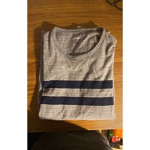 Men Express Crew Neck Blue Medium